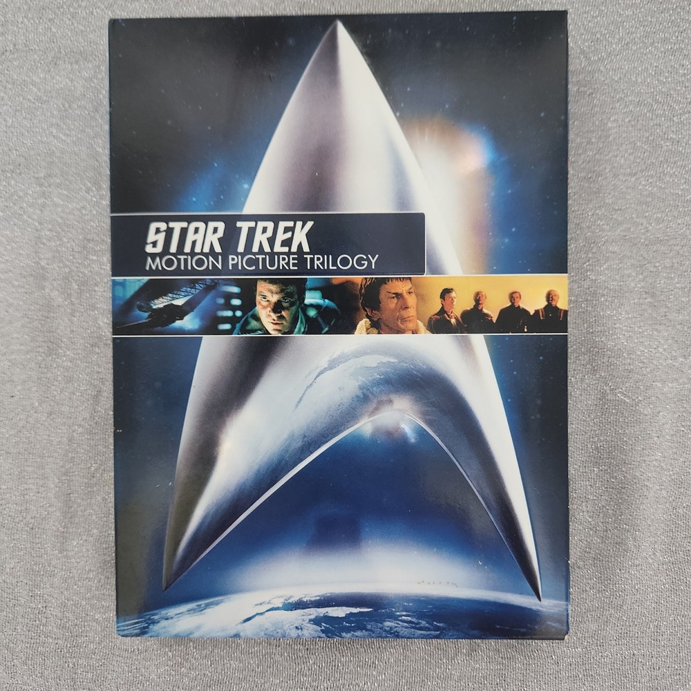 Star Trek Motion Picture Trilogy DVD Set II III IV Wrath of Khan Spock 2009